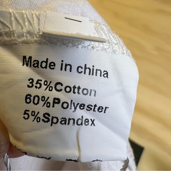 Cap Sleeve White Top for Women - Picture 7 of 7